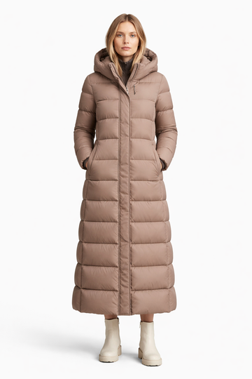 Long Hooded Maxi Parka