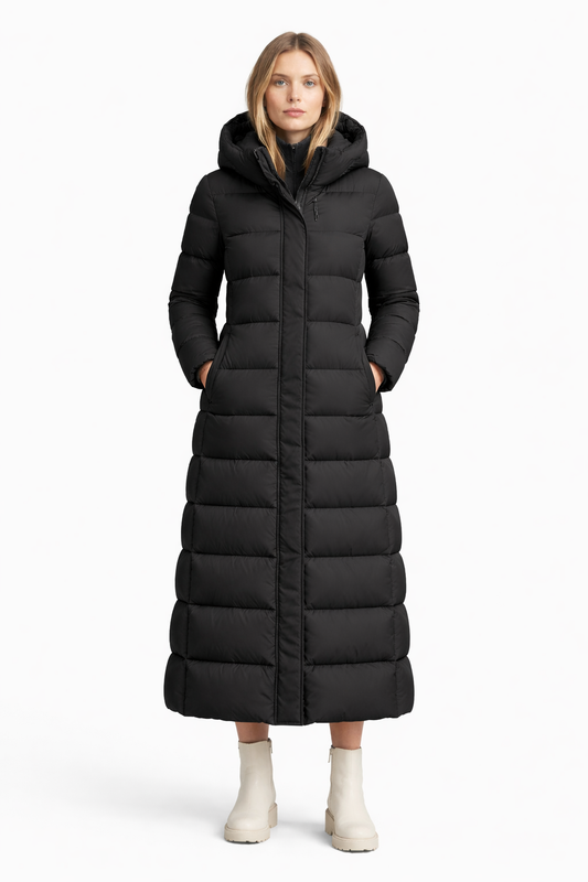 Long Hooded Maxi Parka