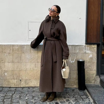 The Belgravia Wool Maxi Coat