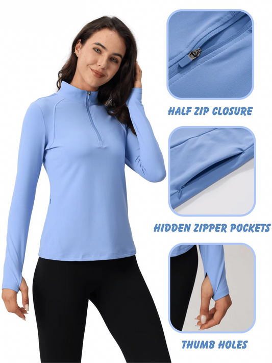 Velocity 1/4 Zip Performance Top
